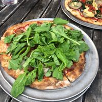Spelt crust make your own   at Baba Louie's Sourdough Pizza in Great Barrington