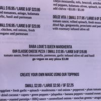   at Baba Louie's Sourdough Pizza in Great Barrington