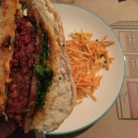 Burger at TS  A Casa in Santiago De Compostela