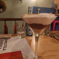 Postre de chocolate con crema de licor café at TS  A Casa in Santiago De Compostela