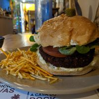 Lebanese Burger at TS  A Casa in Santiago De Compostela