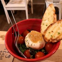 Ensalada burrata at TS  A Casa in Santiago De Compostela