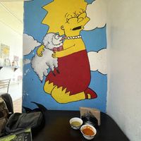 Painting at VEGuerrero in Mexico City