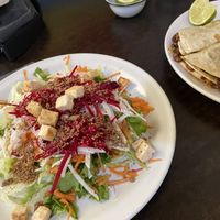Salad at VEGuerrero in Mexico City
