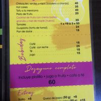 Desayunos  at VEGuerrero in Mexico City