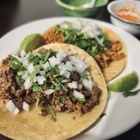 Tacos  at VEGuerrero in Mexico City