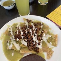 Chilaquiles  at VEGuerrero in Mexico City