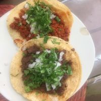 tacos at VEGuerrero in Mexico City