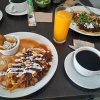 Paquete de desayuno at VEGuerrero in Mexico City