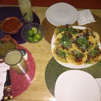 A variety of tacos! at VEGuerrero in Mexico City