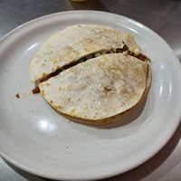 gringas quinoa at VEGuerrero in Mexico City