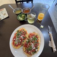 Molletes breakfast package   at VEGuerrero in Mexico City