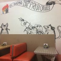 cute & cool mural at VEGuerrero in Mexico City