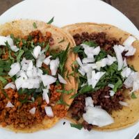tacos at VEGuerrero in Mexico City