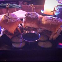 Vegan sliders at chizuko in Pensacola