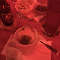 French onion soup (vegan!) at Elbow Room in Pensacola