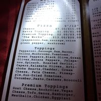 Can customize your own pizza at Elbow Room in Pensacola