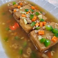 招牌豆腐。 at Yisin - Indah in Johor Bahru