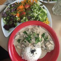 Strogonoff at Café Palhinhas in Figueira Da Foz