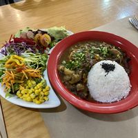 Mushroom Feijoada at Café Palhinhas in Figueira Da Foz