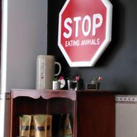 Good messaging in the place! at Café Palhinhas in Figueira Da Foz