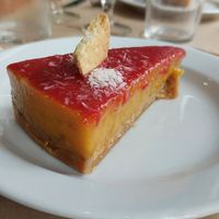 "Cheesecake" at Café Palhinhas in Figueira Da Foz