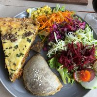 Quiche de seitan e legumes  at Café Palhinhas in Figueira Da Foz