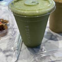 Green protein smoothie  at Rutabaga in Annapolis