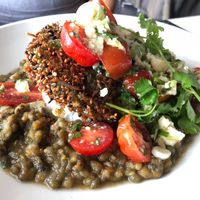 Vegan lunch special of the week! It is so delicious! ?❤️❤️❤️ at Mr Soy Boy in Earlville