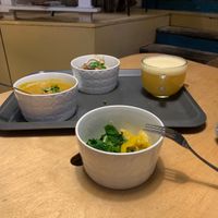 this is complex lunch  at Mox in Moscow