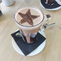 Hot chocolate at The Old School Tea Room in Skipton
