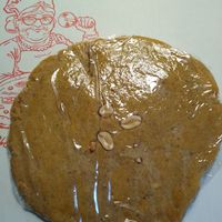 Peanut butter cookie at Li'l Nonna's in Austin