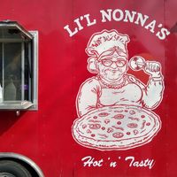 Li'l Nonna's vegan food truck at Li'l Nonna's in Austin