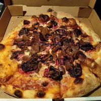 Meat out. Would've been perfect if there wasn't so much exposed crust! at Li'l Nonna's in Austin