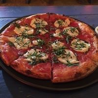 Vegan Margherita Pizza at Li'l Nonna's in Austin