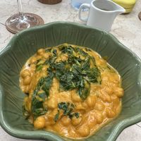 Chickpea coconut bowl   at Lazy Cats  in Ubud