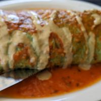 Green Burrito at Casa Maya in St Augustine