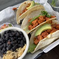 Tempeh tacos  at Casa Maya in St Augustine