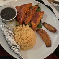 Tempeh dinner main   at Casa Maya in St Augustine