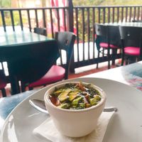 Mayan soup (sans cheese)  at Casa Maya in St Augustine