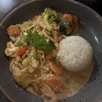 Satay stir fry  at Thai Imperial in Latrobe