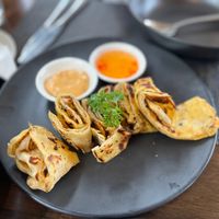 Vegan roti  at Thai Imperial in Latrobe