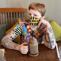 Mint Chocolate Frappe  at Steps in Bangkok