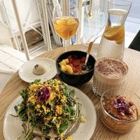 Lovely Breakfast  at L'Abattoir Vegetal - Guisarde in Paris