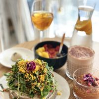 Savory Pancakes  at L'Abattoir Vegetal - Guisarde in Paris