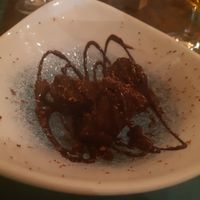 Dessert / Vegan brownie at BumpGreen in Madrid