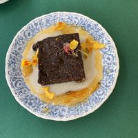 Raw brownie  at BumpGreen in Madrid