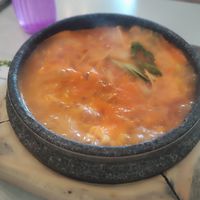 Kimchi noodle at Daun Kitchen in Johor Bahru