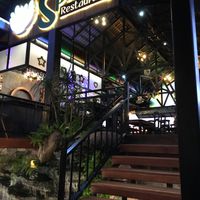 Up to the terrace area  at Spinach in Khao Lak