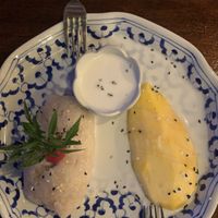 Sticky rice with mango  at Spinach in Khao Lak